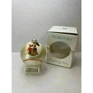 Benjamin Bunny Beatrix Potter Ornament 1979